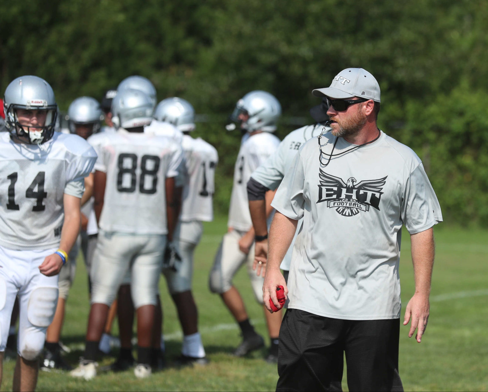 Egg Harbor Township Football practice